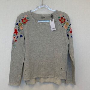 Hudson Kids Embroidered Floral Sweatshirt • Sz XL • NWT!